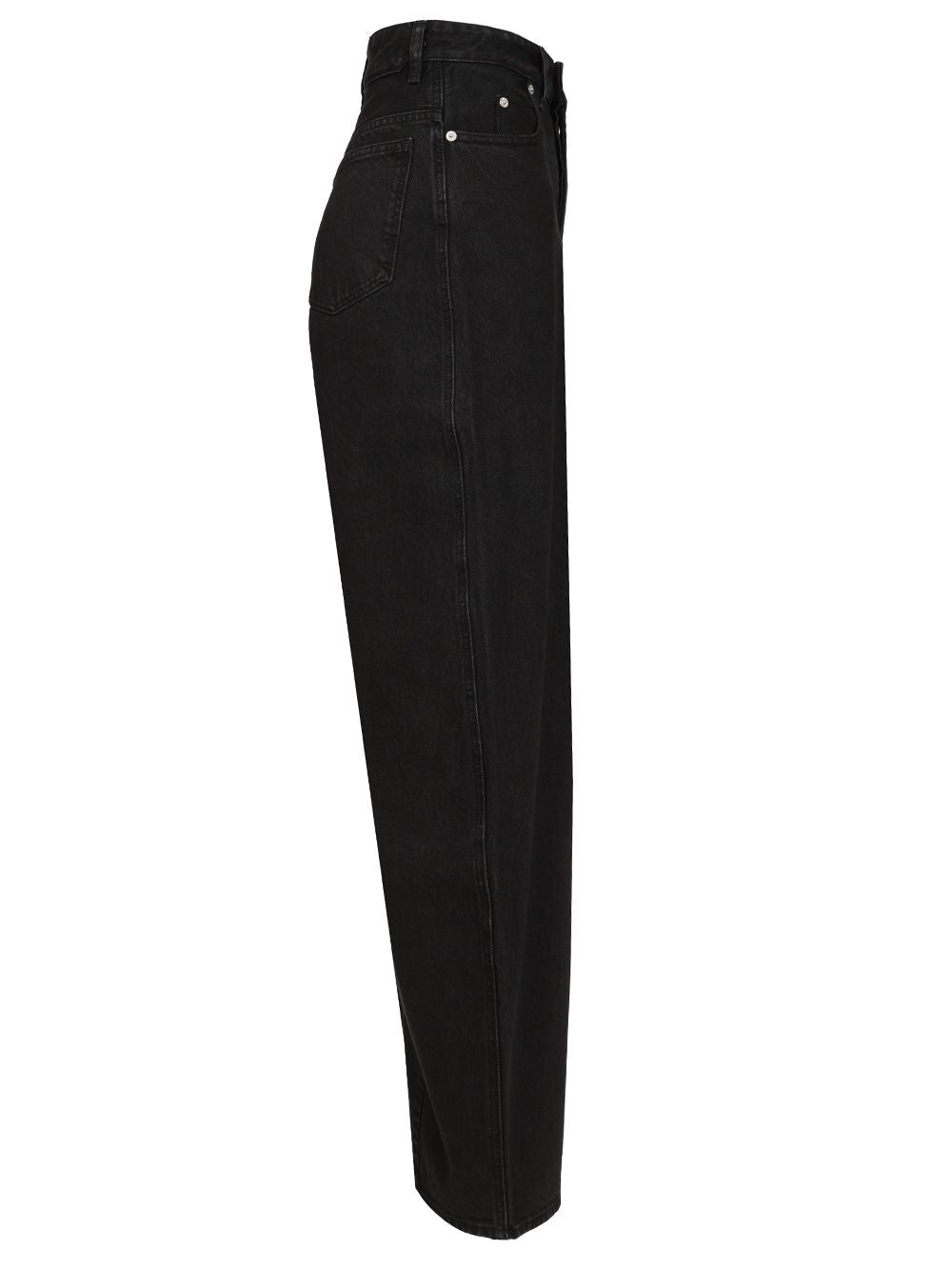Jacquemus Le De-Nimes Ovalo Jeans - Nero | 8a4a7579d57d2cf93ff6feaab063328d0ff27e26