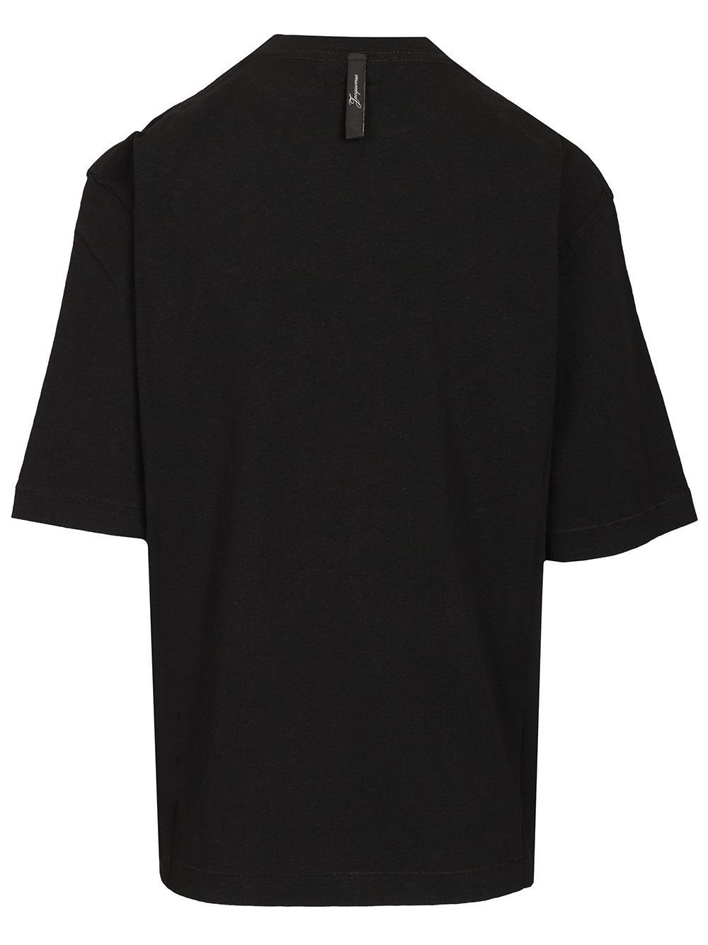 Jacquemus With Writing T-Shirt - Nero | 91189d062bbab2de18c2310bb2340fed5cf348da