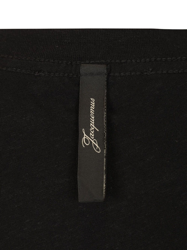 Jacquemus With Writing T-Shirt - Nero | 2db5d117b579786337565510f98e361ff88d0b86