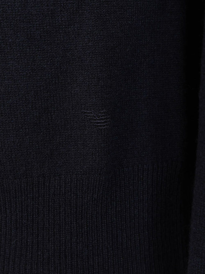 Emporio Armani Turtleneck Sweater Knitwear - Blu | c896d3cabdd82793f2a6bb35fdd71283d0ffcde5