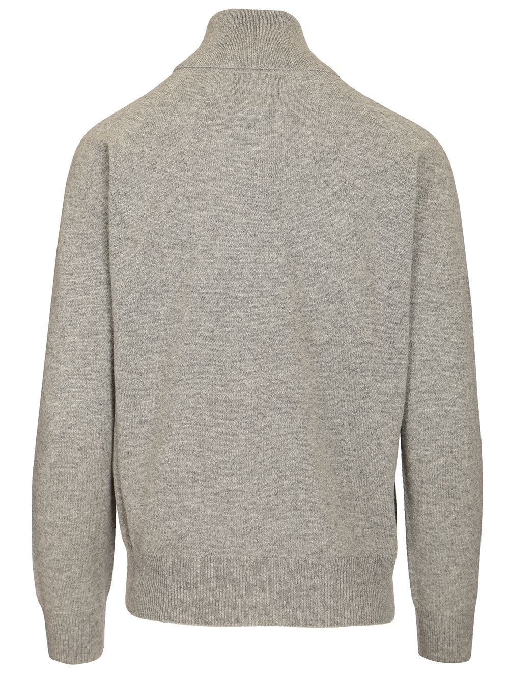 Emporio Armani Turtle Neck Knit Knitwear - Grey | 72c85ab50f38d0c47a64c89c919c47e1177c2fc0