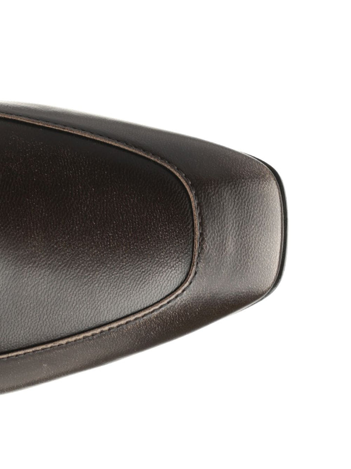 Church'S Sienna Leather Mocassini - Grey | 7a3730198927b5811fc21ca53db4629457004377