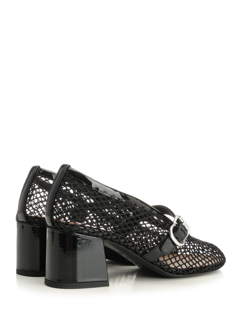 AlaÏA Mary Jane 55 On The Net Decollete - Nero | a14d8b7c30dff023a2073da43f1ec4df0d0e5f55