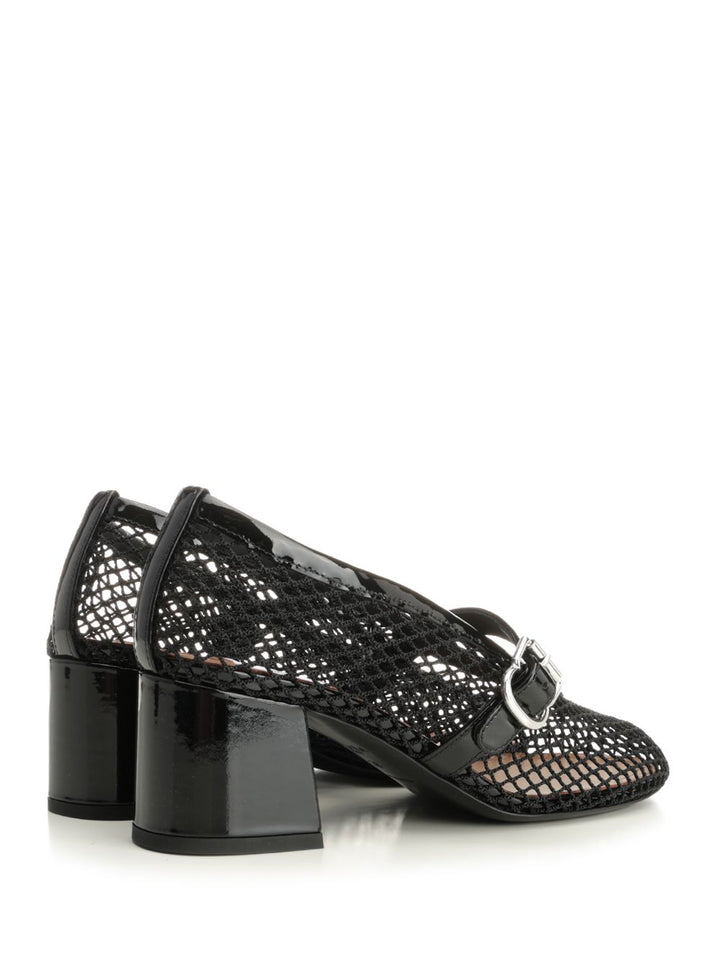 AlaÏA Mary Jane 55 On The Net Decollete - Nero | a14d8b7c30dff023a2073da43f1ec4df0d0e5f55