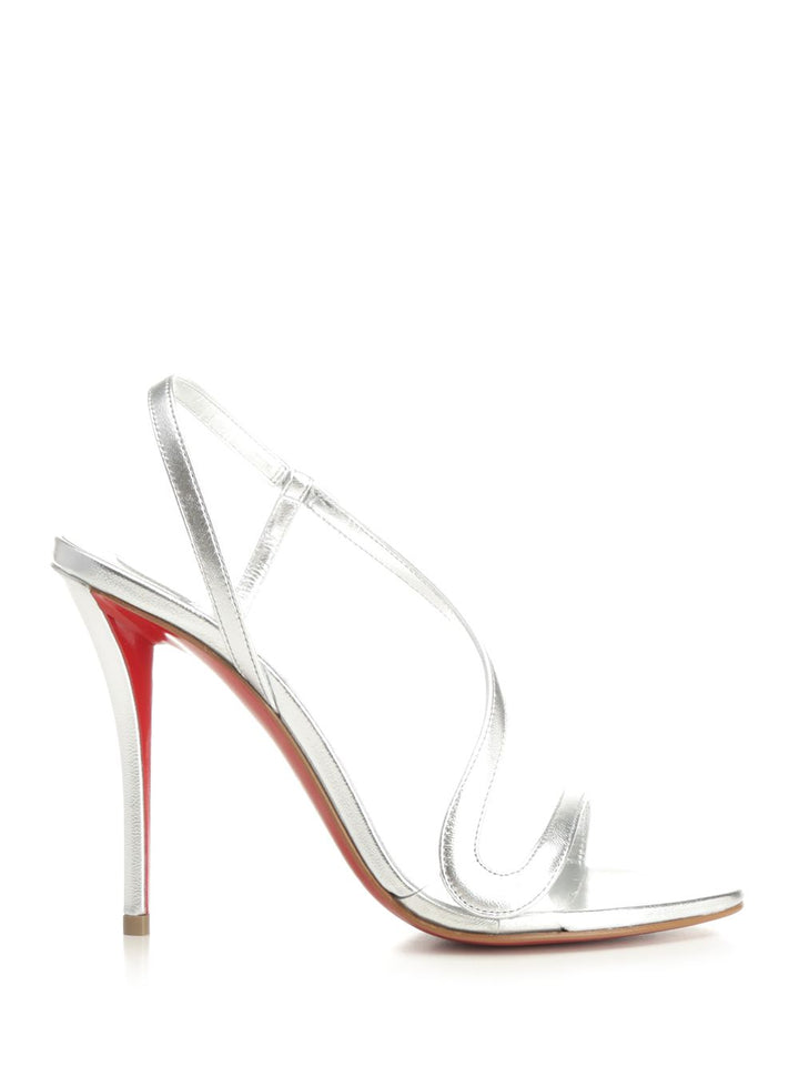 Christian Louboutin Rose Z Sandali - Silver | 4c16984687d90eb7377b7c869f59d2d5c48e487c