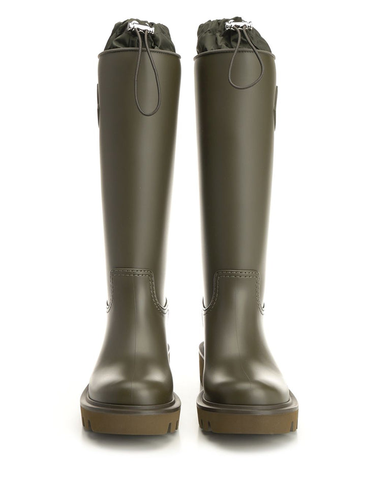 Moncler Kickstream High Rain Boots - Verde | 20c671ec398111719ea212cf8a13afc51ed3ad59