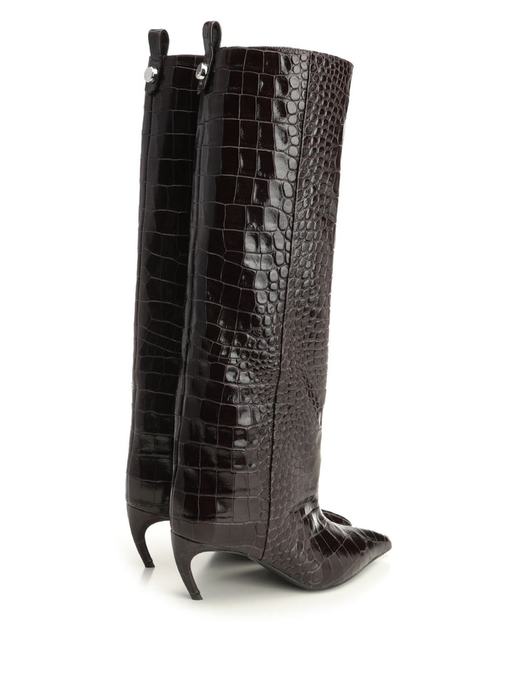 The Attico Lea Boots - Marrone | 9343d020199078b2fa3577124ff38cc5d918b449