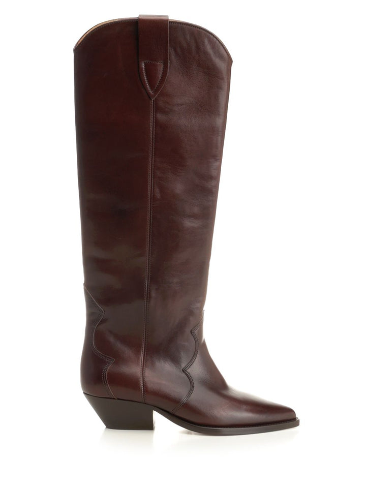 Isabel Marant Denvee-Gz Boots - Marrone | c37ffd17a9428e3f4b31deb7f23510db1d42f4a8
