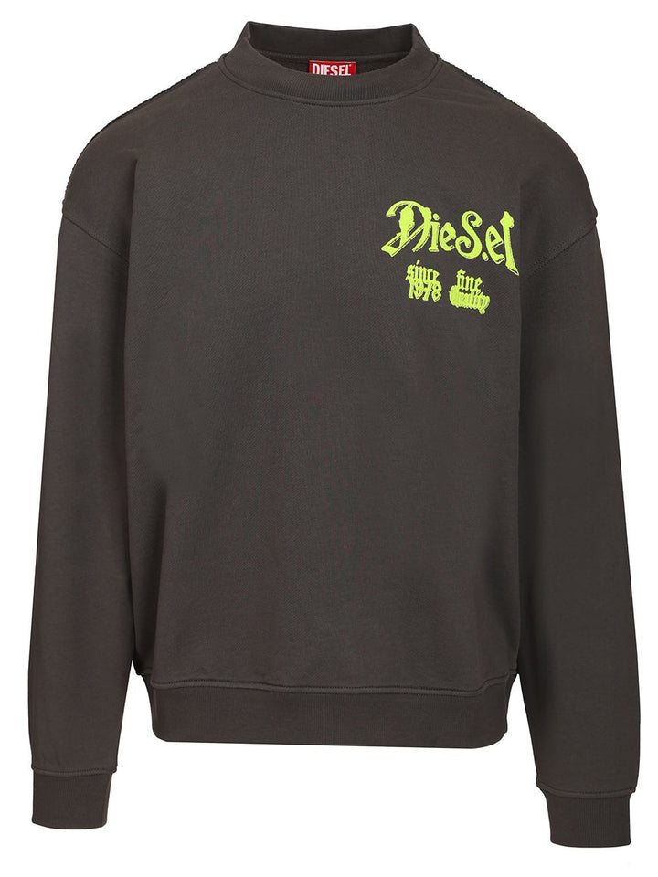 Diesel S-Boxt-Aa2 Sweatshirts - Nero | 108bc2f2d4e6ca00d81c2e2cc755bdcc1d113358