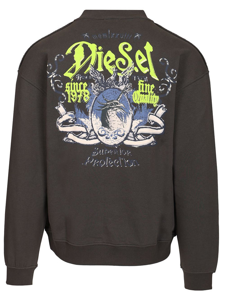 Diesel S-Boxt-Aa2 Sweatshirts - Nero | e317e8429285b051a21ff57908e79f416165e920