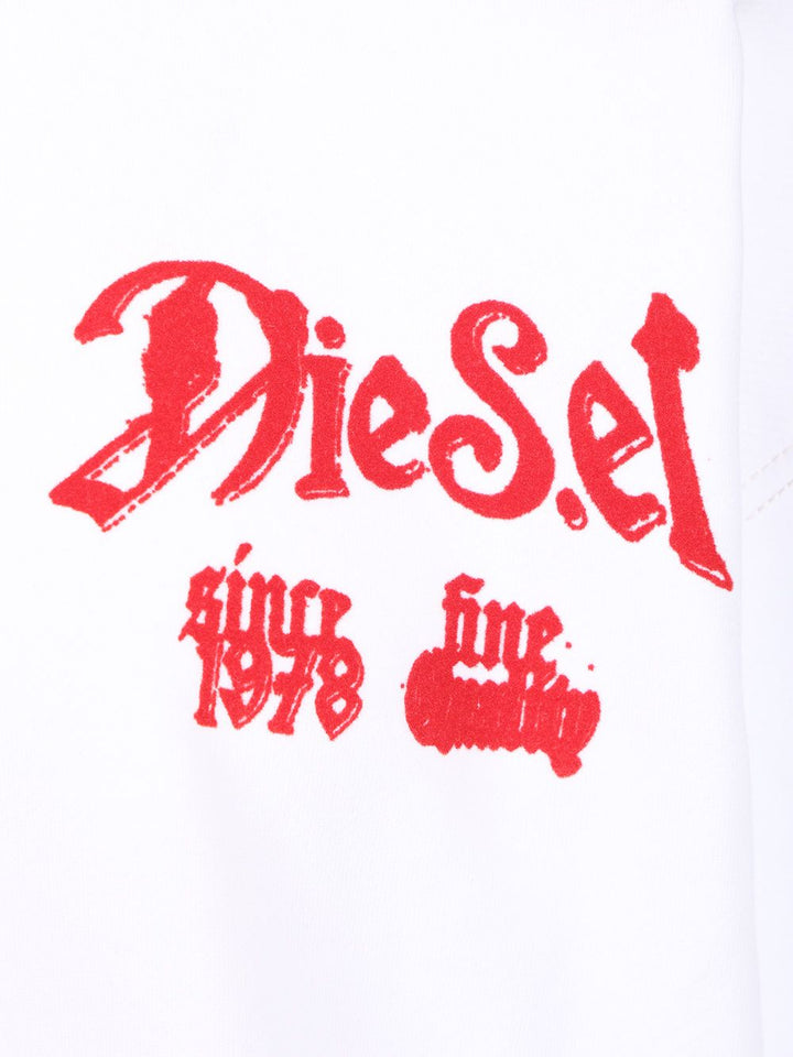 Diesel S-Boxt-Aa2 Sweatshirts - Bianco | 70791ac4728094bf077429b2f7ff1be9d938c545