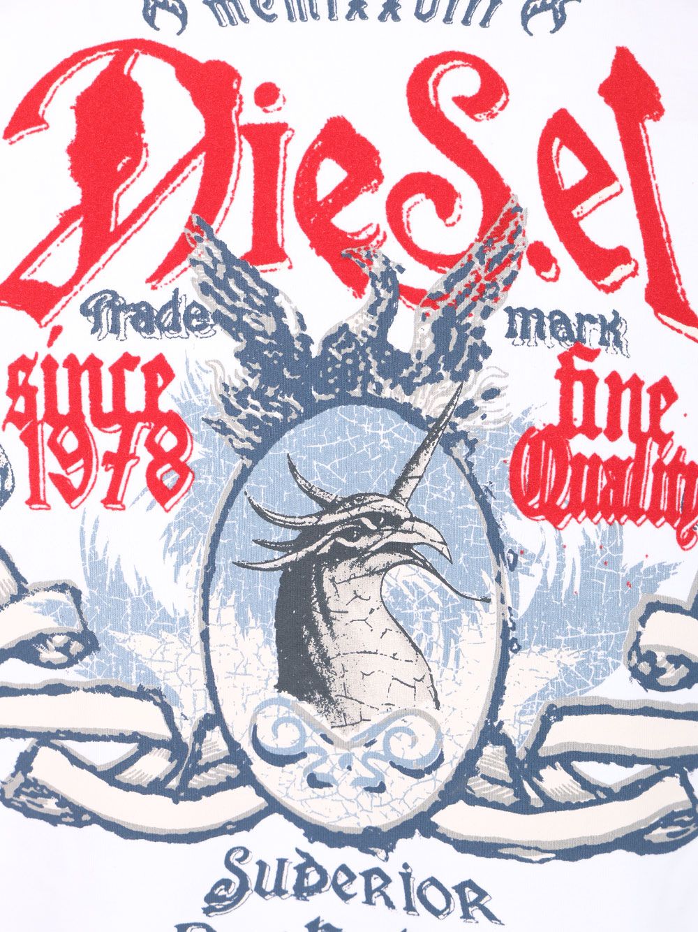 Diesel S-Boxt-Aa2 Sweatshirts - Bianco | 39451229097f8b1f0761e8287c6d1bfdaa4cb623