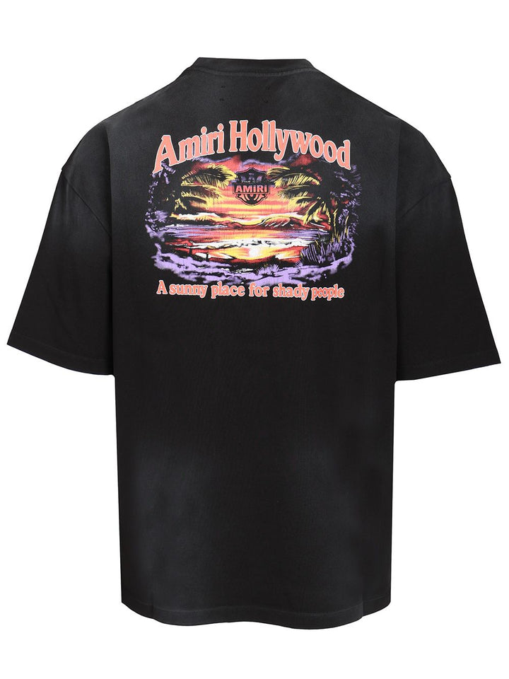 Amiri Sunny Place T-Shirt - Nero | 332ee51de33469e56cf547a14ced471a7ad522c6