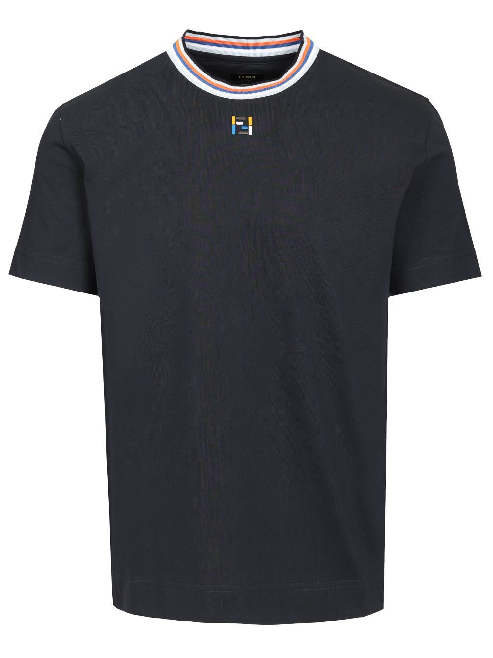 Fendi Regular-Fit T-Shirt - Blu | 7e54350ad0cc77939abc792ac71b4b79be2b25cb