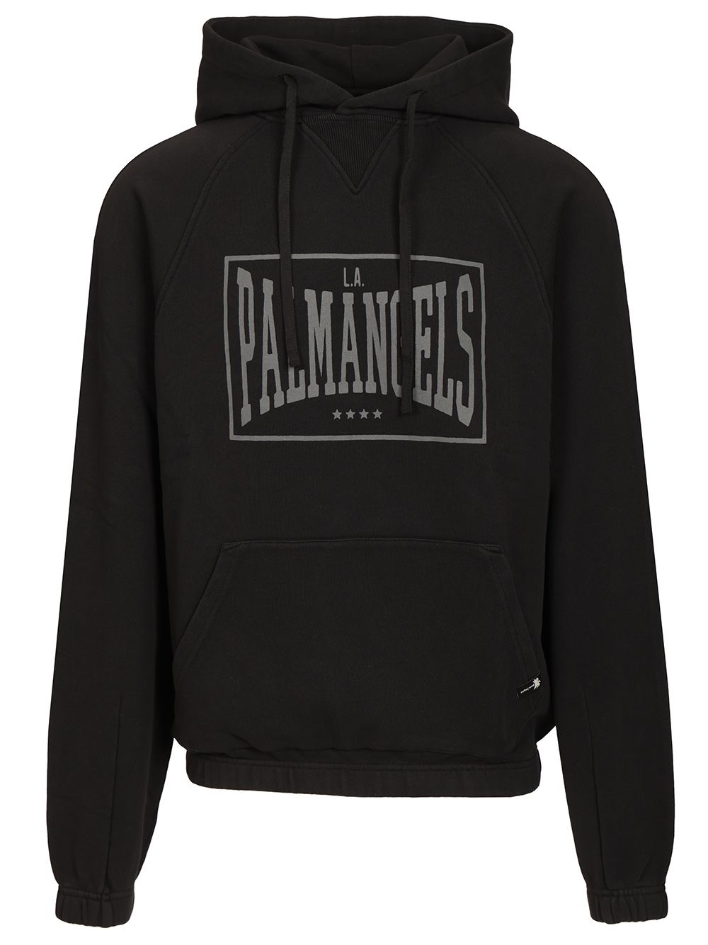 Palm Angels Vintage Box Hoodie Sweatshirts - Nero | 061c3efc684e4c2a6ff49a514e65964cde6526eb