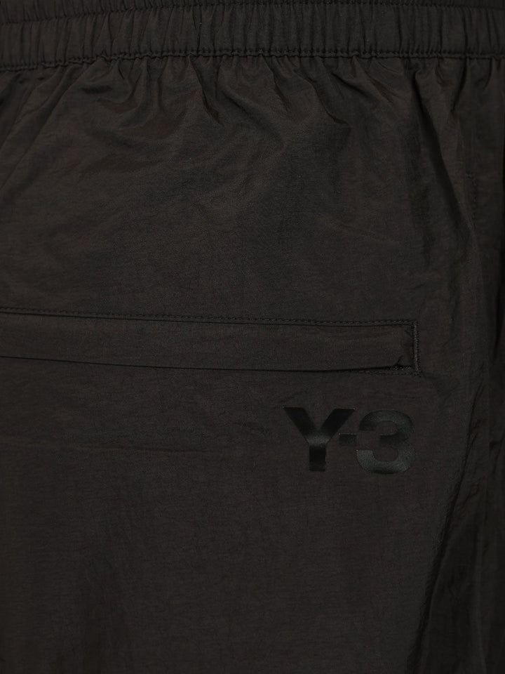 Adidas Y-3 Wide Nylon Track Pants Trousers - Nero | 2e289bafae846ffa940e2bf86e341e704dcc4c9e