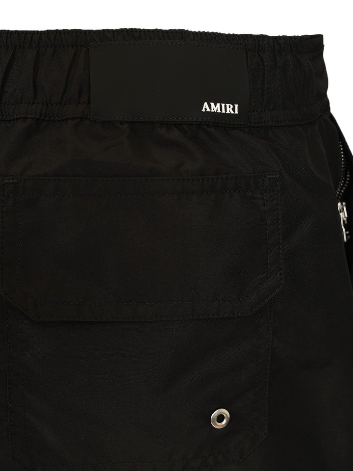 Amiri Amiri Swim Shorts Swimwear - Nero | 3187e7970166864f59b3bb9f28bdfccaa9f576d0