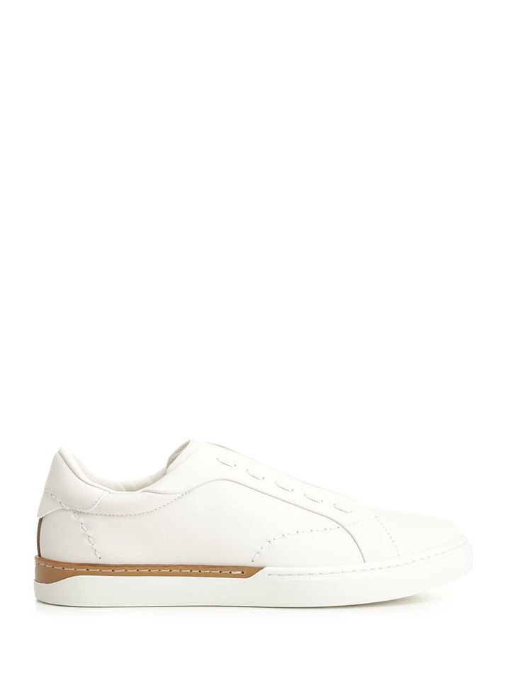 Fendi Fendi City Slip-On Sneaker Sneakers - Bianco | 4a6df938cd7e4b0323de5a8e1e19d4cf00d5f0ec