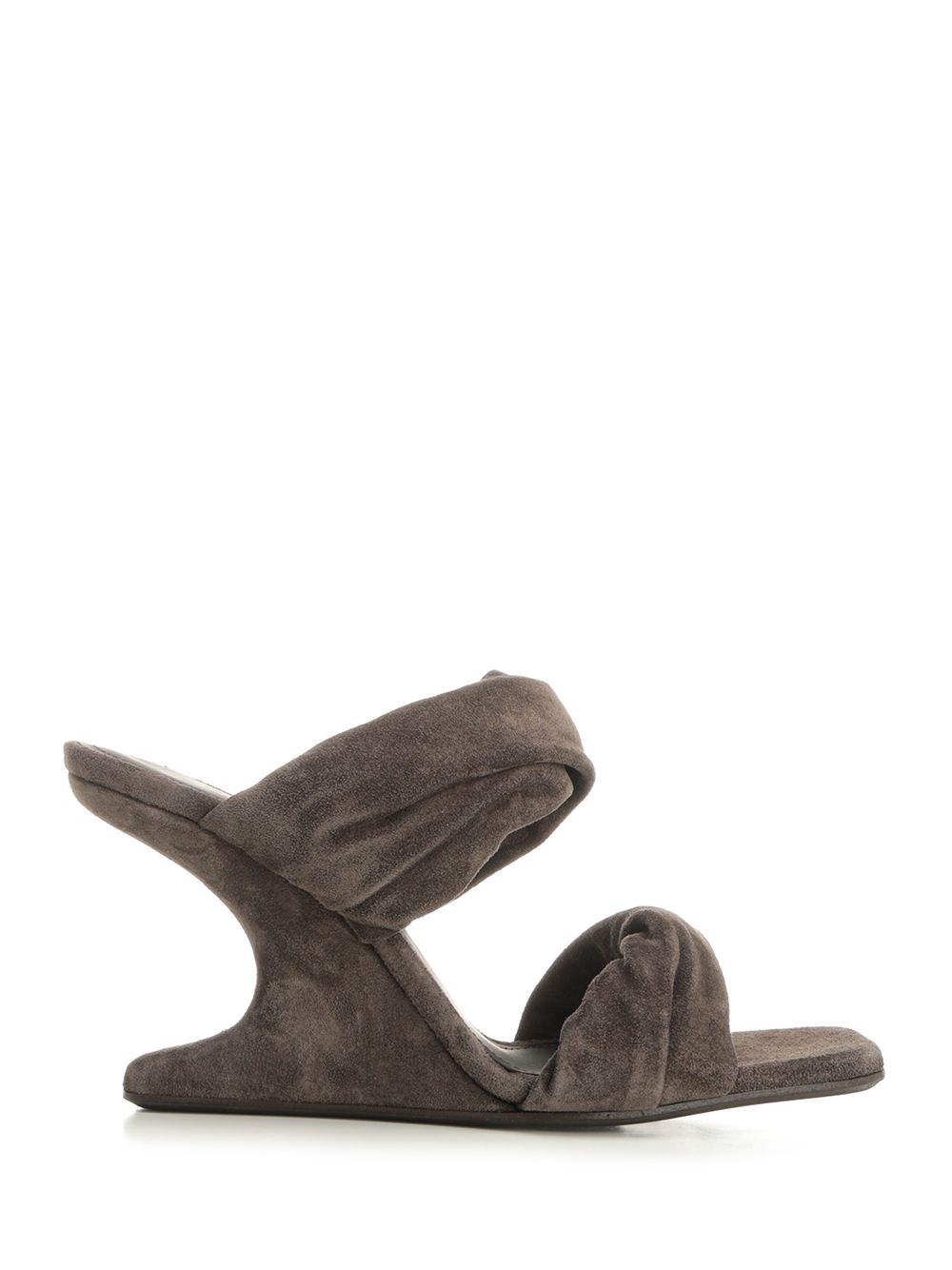 Rick Owens Cantilever 6 Twisted Sandali - Marrone | 01f9583a75bc5f94c1361d80bed3384164299565