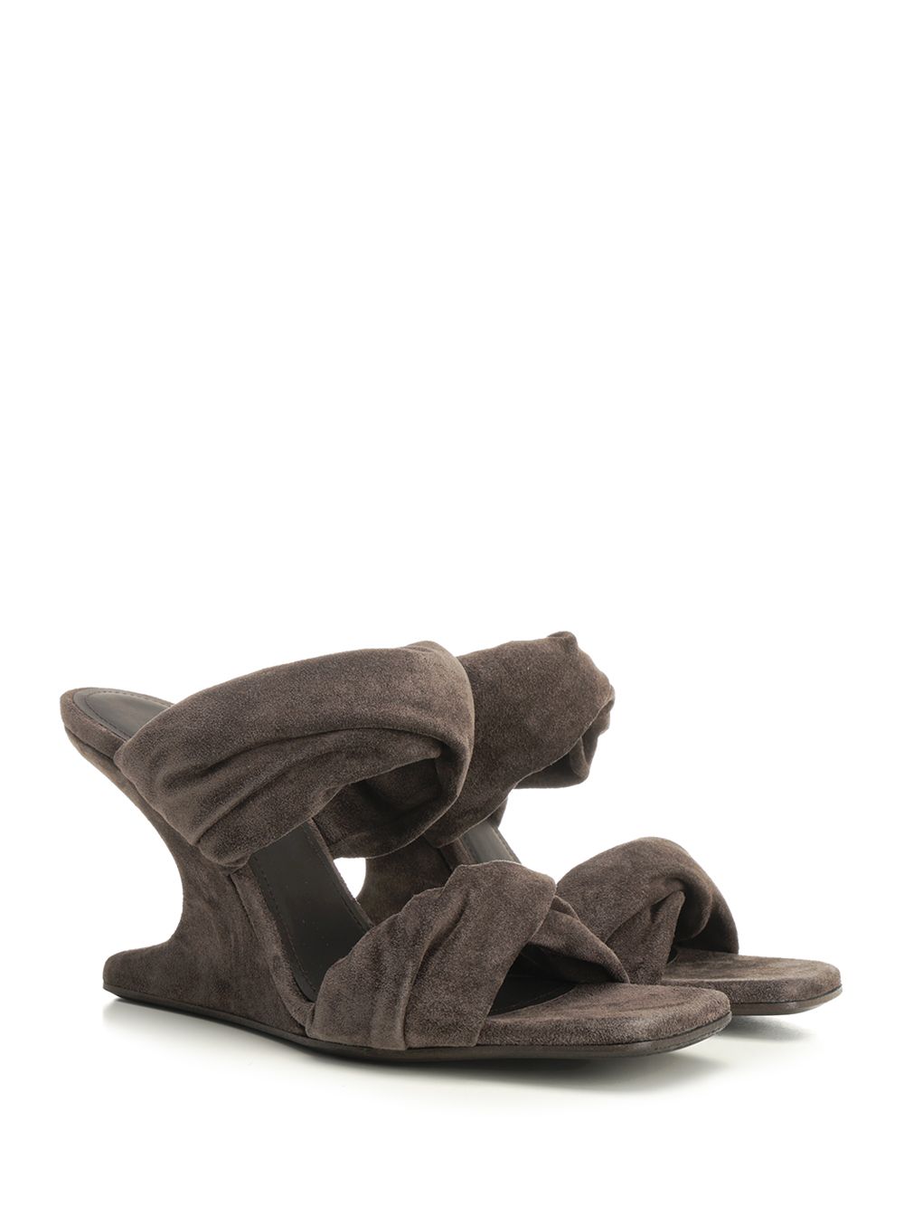 Rick Owens Cantilever 6 Twisted Sandali - Marrone | c3848188a0d951af8d8656465327d941017c7706