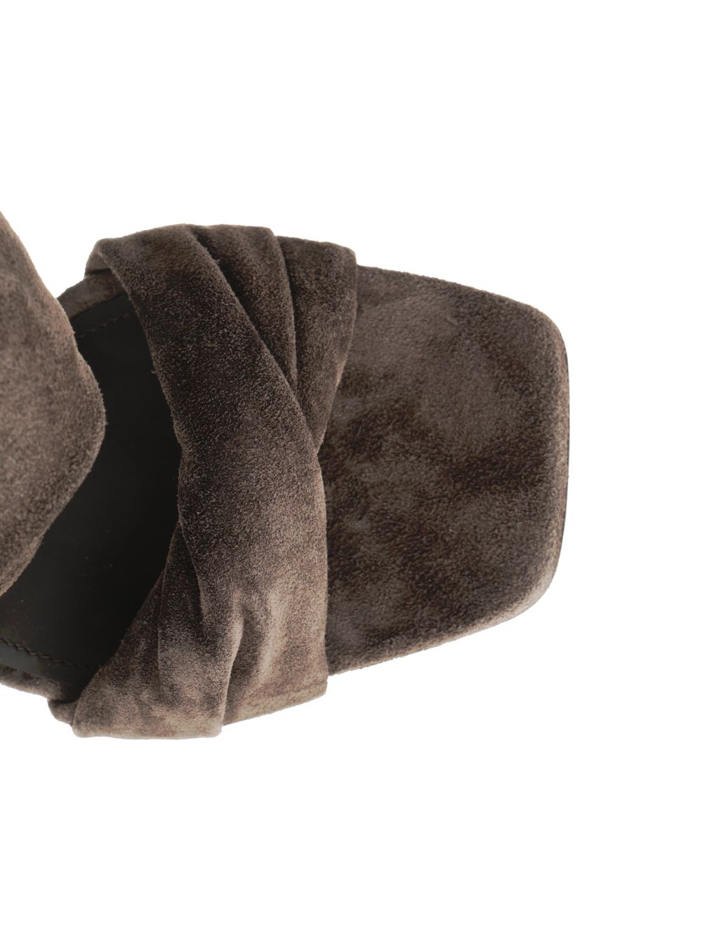 Rick Owens Cantilever 6 Twisted Sandali - Marrone | aaae46e13c96bda907684f8c577a6c88c1db357d
