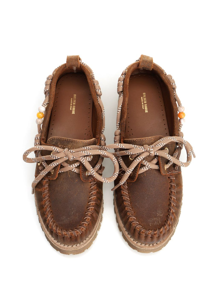 Golden Goose Deluxe Brand Cruise Loafer Scarpe basse - Marrone | 3335f3dab6c7b3a594e10e676e0ad3f3283ce6ac