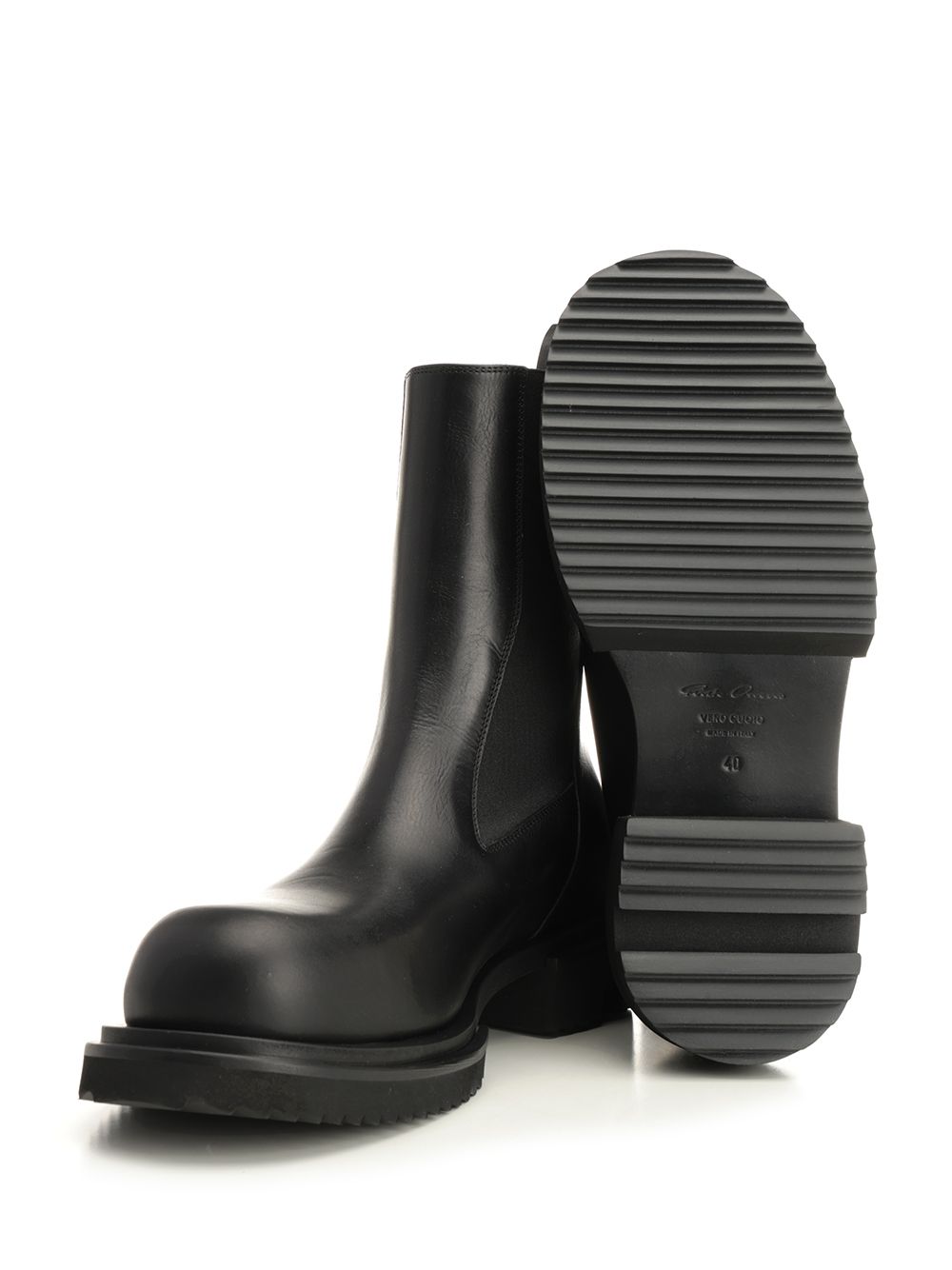 Rick Owens Beatle Gabe Boots - Nero | 8f7b9e5db58155df59a8dd2343a252a4a5e7bf64