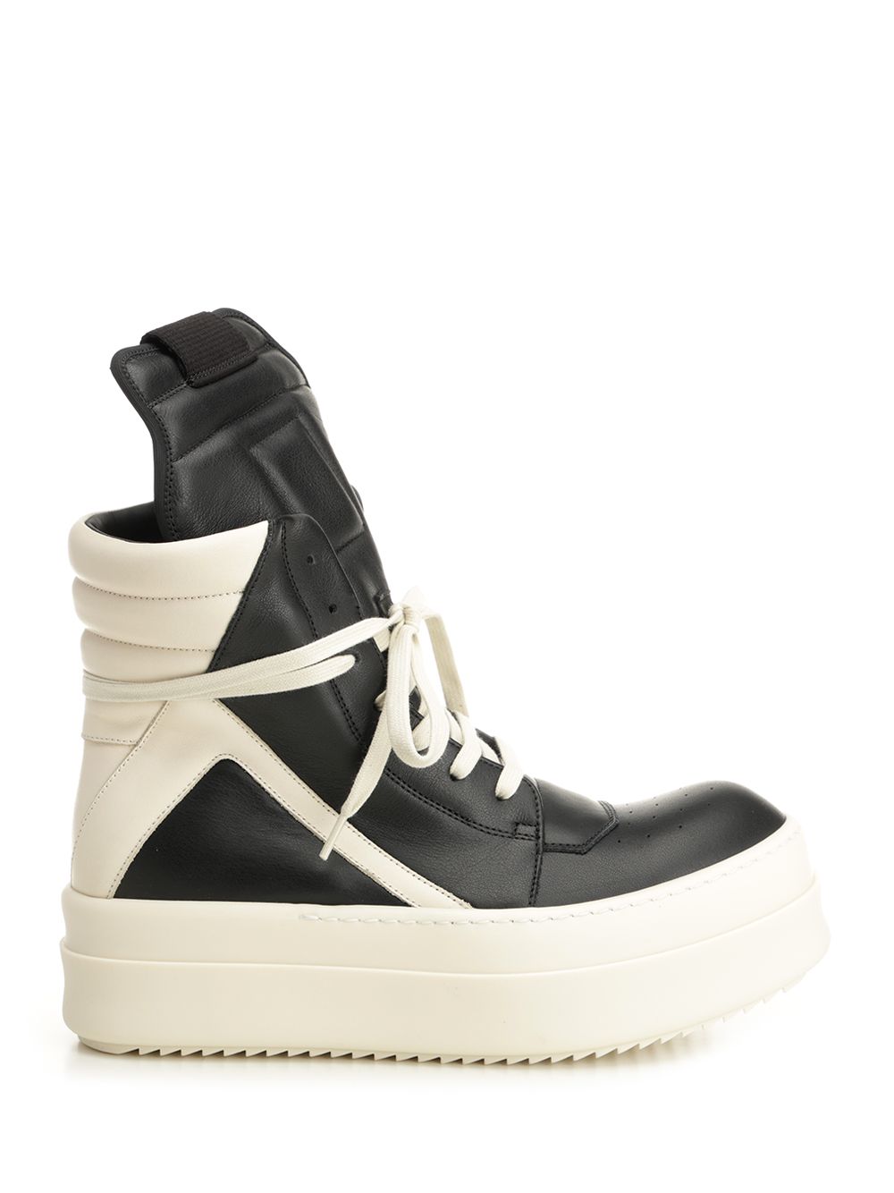 Rick Owens Mega Bumper Geobasket Sneakers - Nero | c48b7f4f9cf789f22c3ccda49abfc74808c725fb