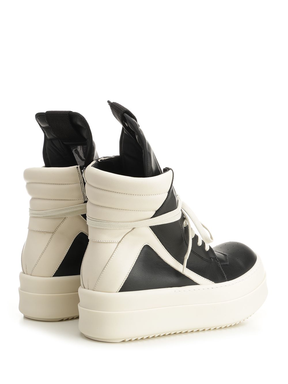 Rick Owens Mega Bumper Geobasket Sneakers - Nero | a4a0cc78e446726537617c0c612ab25fd32861ba