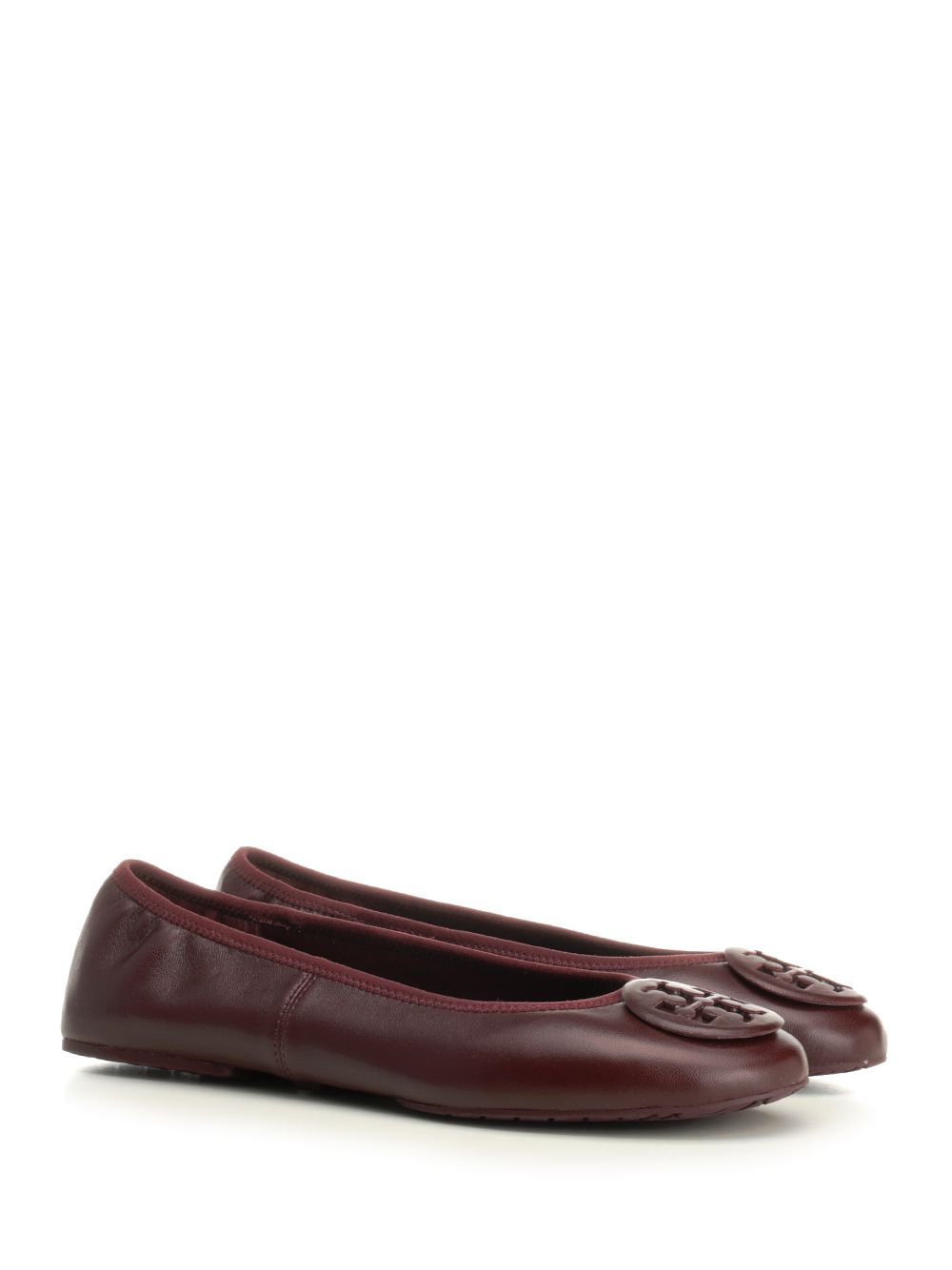 Tory Burch Reva Travel Ballerina Scarpe basse - Bordeaux | 94a62e2ae97e6f859cd9d78933d02bb1c0b41c35