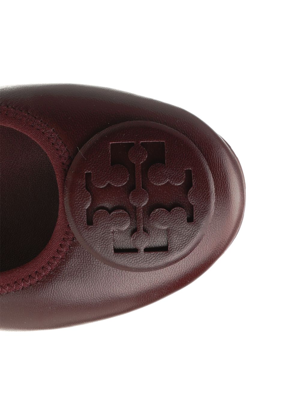Tory Burch Reva Travel Ballerina Scarpe basse - Bordeaux | 1d2e8c7c8ce91c884c12c88acf2e94fe6b4c02bb