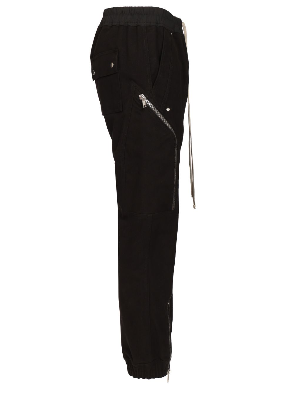 Rick Owens Heizer Cargo Trousers - Nero | 51fe8cb48b07fb9454c74453b35b435f40a0e505