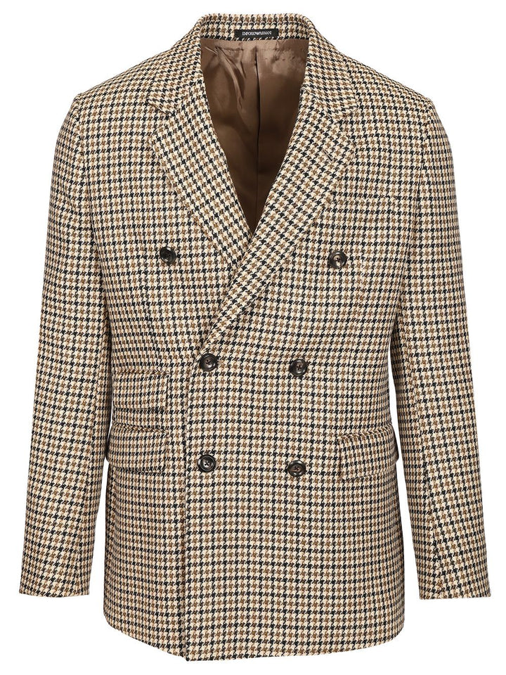 Emporio Armani Double-Breasted Jacket Giacche - Multicolor | 0563bf2f3fc54266281d359512d238159dbf75bc