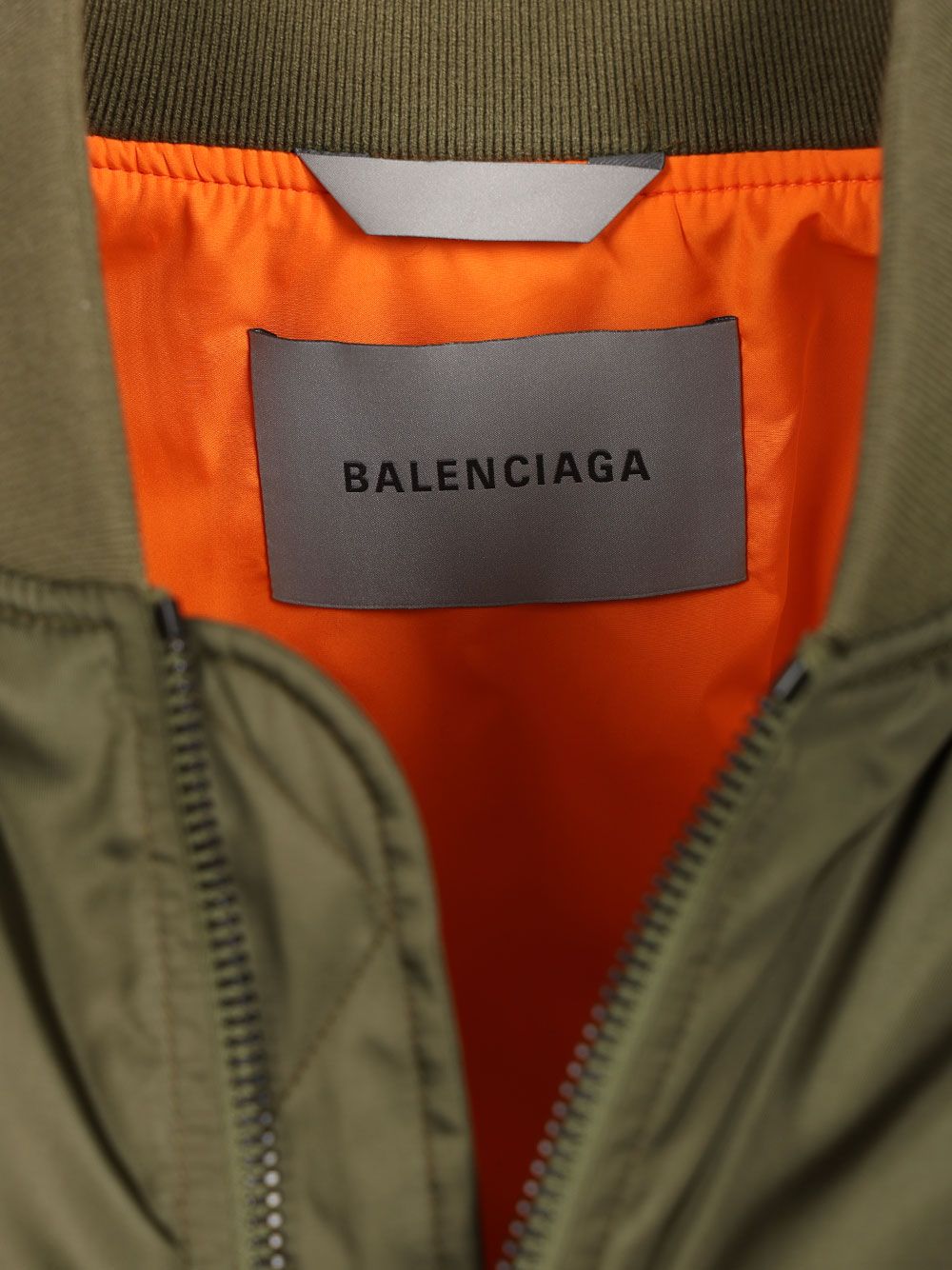 Balenciaga Bomber Jacket With Pockets Giacche - Verde | 3a19c98cd905b539012d2ec2aea9c97cad3c0813
