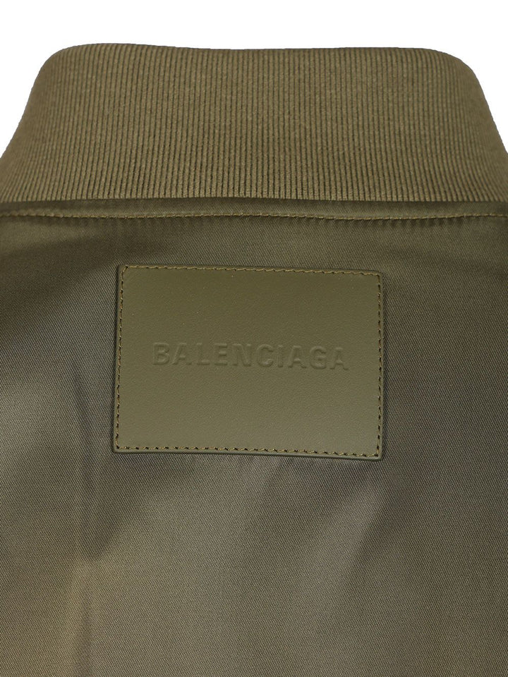 Balenciaga Bomber Jacket With Pockets Giacche - Verde | 9e9169dadce1b5e7bc8eeac9b5f81d5190e9d65c
