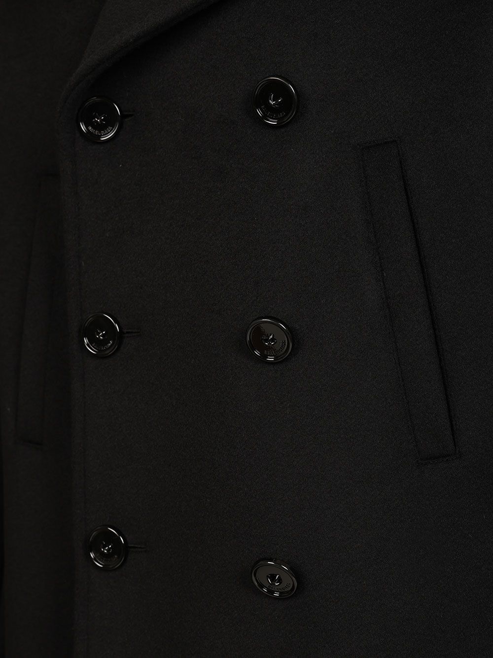 Balenciaga Long Coat Coats - Nero | 9cc4d01eaa5d18a0faea05613079aad0296b9b0c