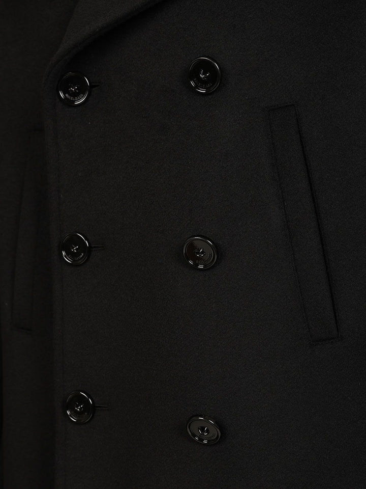 Balenciaga Long Coat Coats - Nero | 9cc4d01eaa5d18a0faea05613079aad0296b9b0c