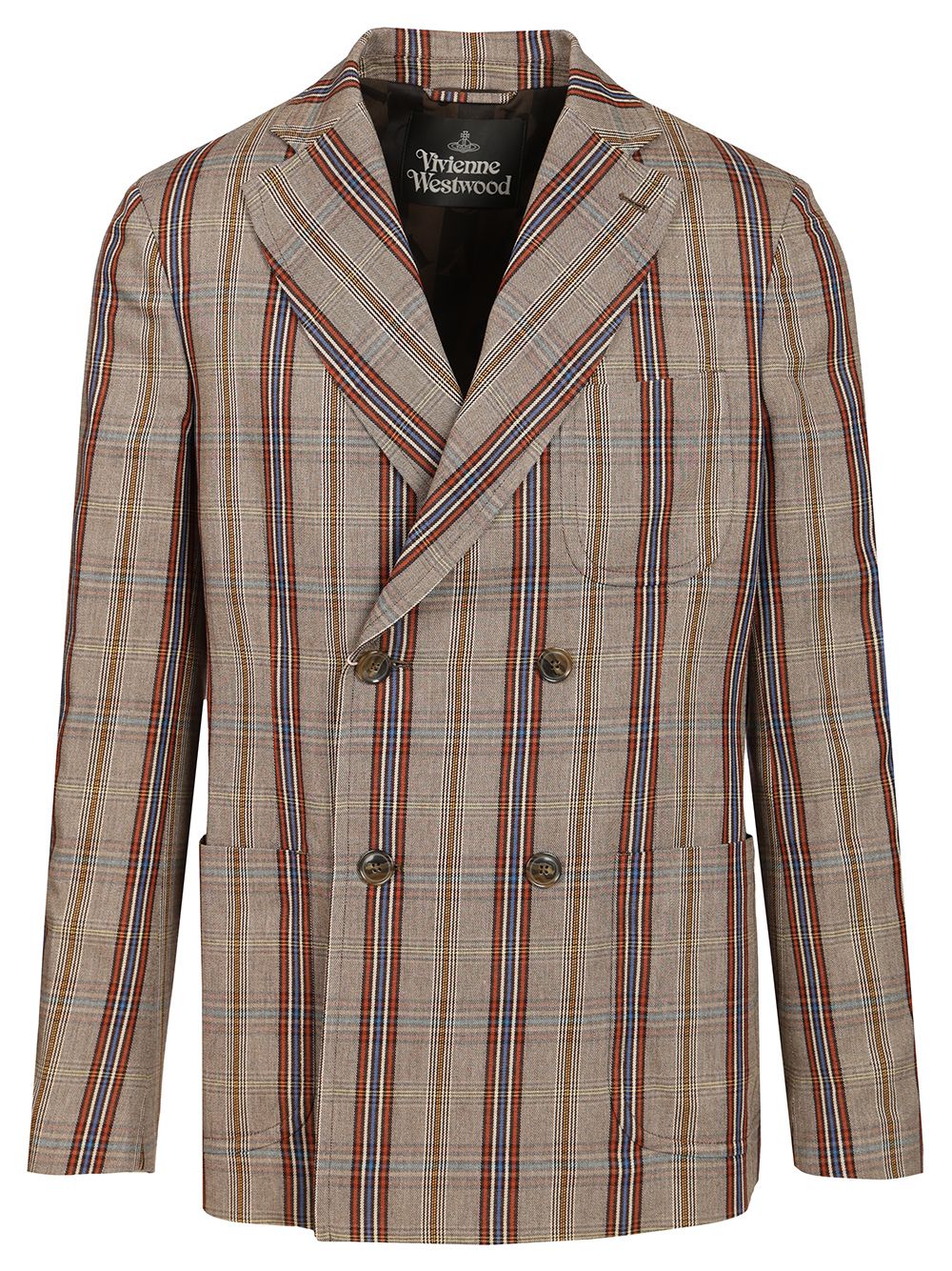 Vivienne Westwood Cruise Double-Breasted Jacket Giacche - Beige | ad8dec7328d6b08e6db3624107b4cafc47993b81