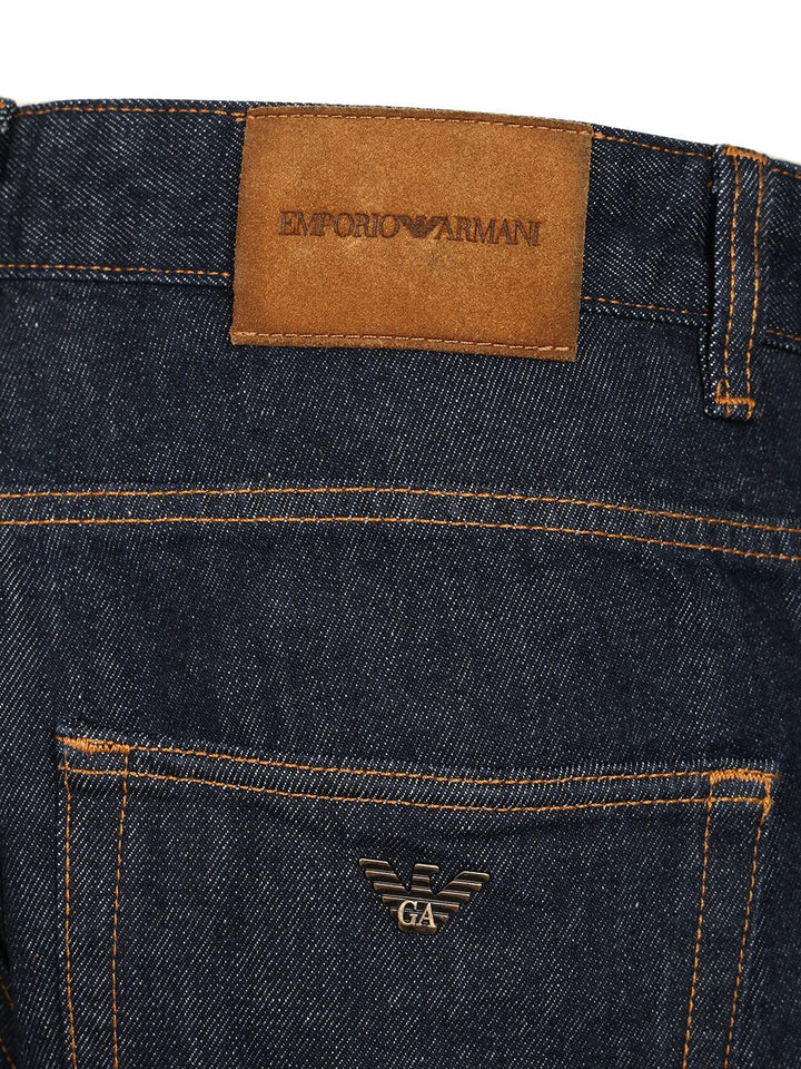 Emporio Armani Wide-Leg Jeans - Blu | c78acd039135e9af01b2df584134921111004a0a