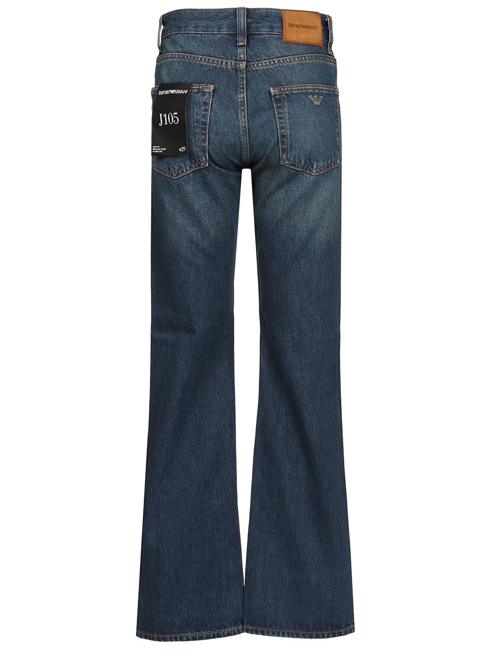 Emporio Armani Straight Leg Jeans - Blu | d8ac97ae0a3f0ac39e737428f76b209e264071a6