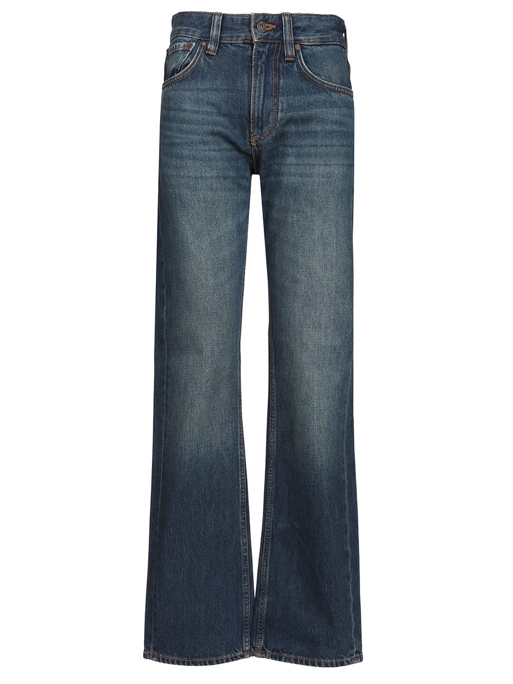 Emporio Armani Straight Leg Jeans - Blu | c14f84948f66086678cffc976cd7b27ac92eb1b3