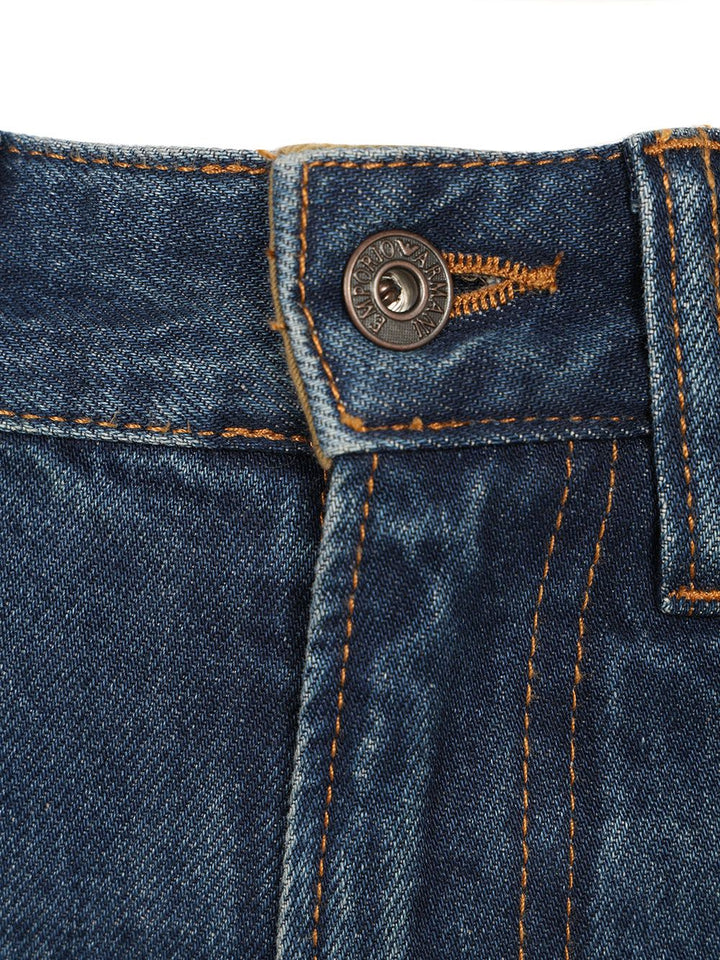 Emporio Armani Straight Leg Jeans - Blu | a7da1306d1df27ed0ae7101cc52e81693dd8116c