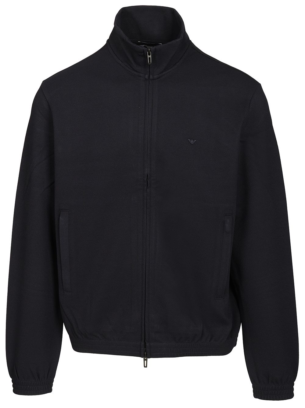 Emporio Armani Zip-Up Sweatshirt Sweatshirts - Blu | 12d9ff0d01022ce93e740defd01d5df093c5cf21
