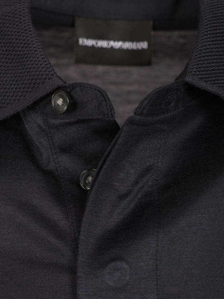Emporio Armani Polo L/S Polo shirt - Blu | 565a56b0e5800b215b9a4f697910cd8edaae8221