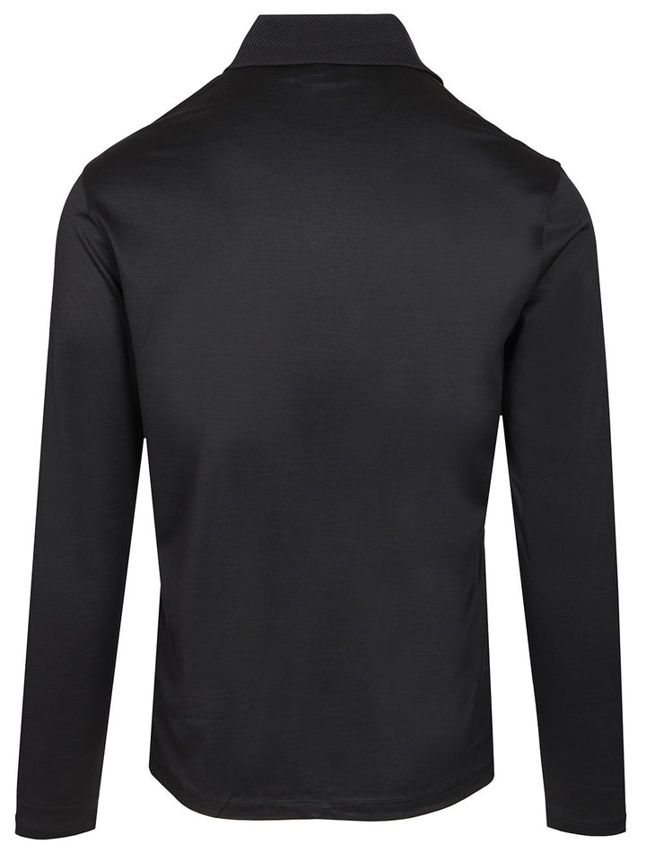 Emporio Armani Polo L/S Polo shirt - Blu | 90bf7a6ae6127e85125f836572f07134c377831b