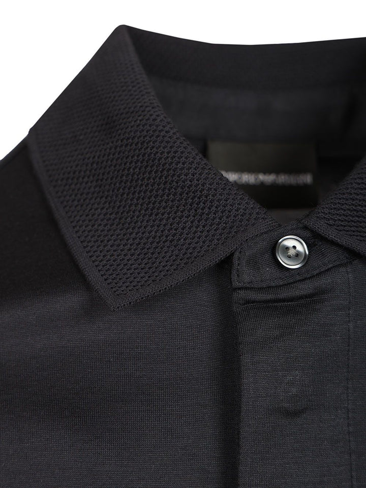 Emporio Armani Polo L/S Polo shirt - Blu | 7464c2a0564edfdfeb77a58a639a4b2f458970c7