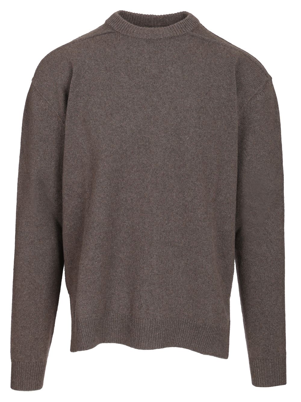 Rick Owens Crew Neck Sweater Knitwear - Beige | 9d6a495fa830a93c3d9eb93039a5287e14bf4e34