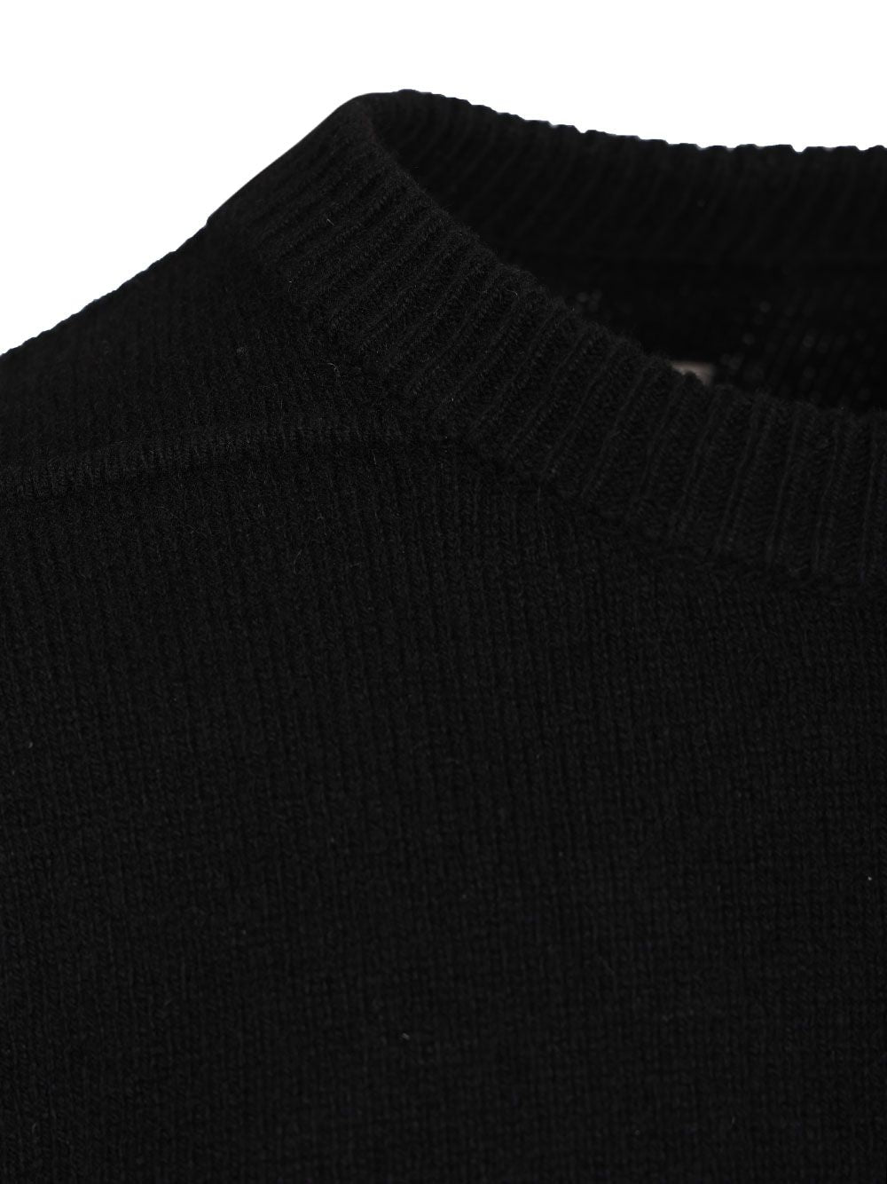 Rick Owens Crew Neck Sweater Knitwear - Nero | 486aafb192192fb1f71f0ec36f1601f69ba8f0dc