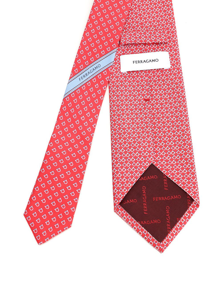 Ferragamo Silk Tie Ties And Bow Ties - Rosso | 62bb500f23c67e5fc0cece872286a7ac5eee8bab