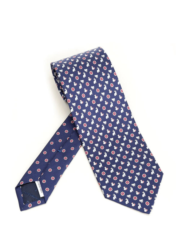 Silk Tie Ties And Bow Ties Blu